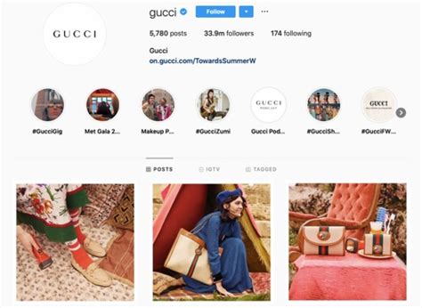 filtri instagram gucci|Gucci Instagram post.